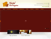Tablet Screenshot of orofueguino.cl
